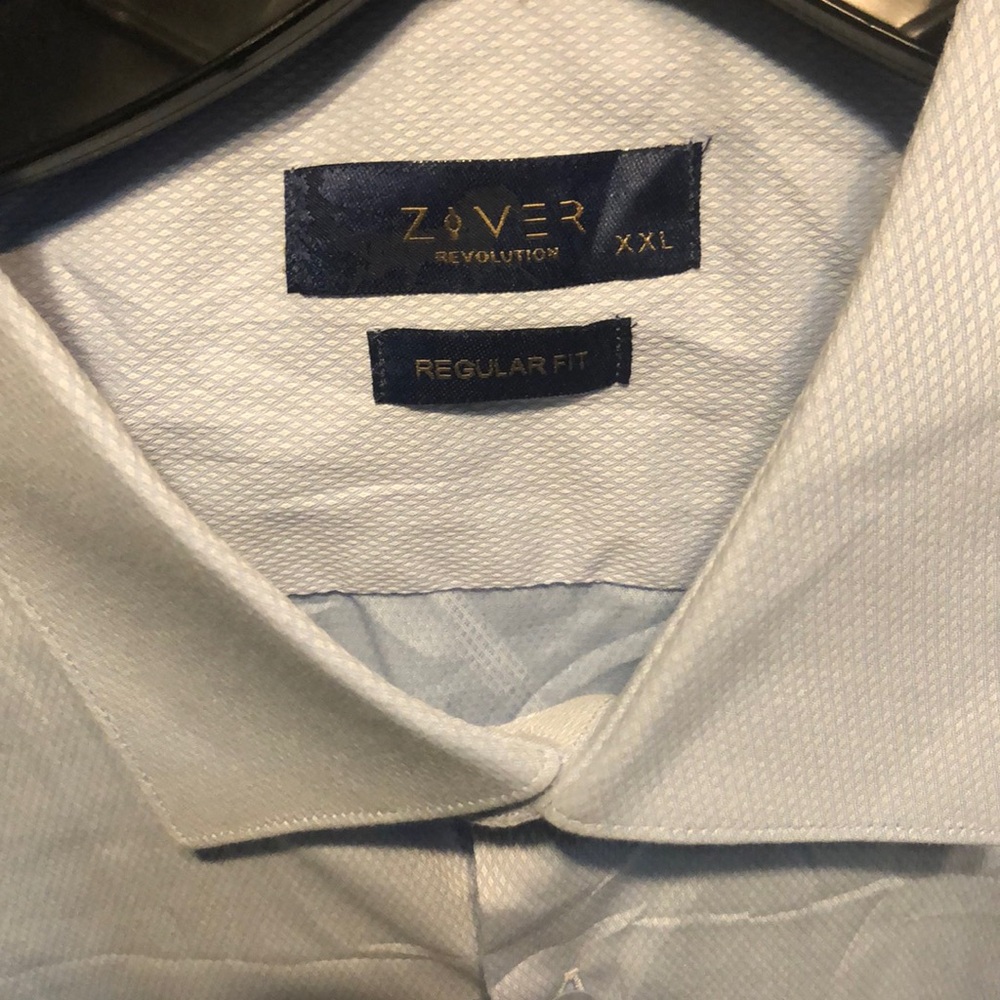Revolution Blue Casual Button Down Shirt